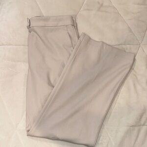 H&M Cream Straight Leg Pants